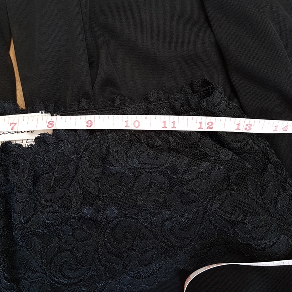 🌏 JESSICA • Vintage Sheer Pants with Lining • Sz Medium - Picture 12 of 13